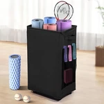 Yoga Mat Storage Racks, Home Gym Rack With Wheels, Holder Si. Fixed Price $36.51.