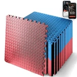Squatz 50 Pcs. Thick Puzzle Exercise Mat, Eva Foam Interlocking Tiles Protective. Fixed Price $198.99.