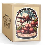Label Peelers Cherry Bomber Wheat Ale Beer Kit. Fixed Price $68.21.