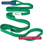 Abiarst Stretching Strap Yoga Straps For Physical Therapy, 10 Loops Non-elastic. Fixed Price $8.74.
