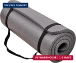 Balancefrom Yoga Mat, 1-inch Extra Thick High Density Exercise Anti-tear Ex. Fixed Price $57.80.