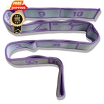 Aozora Stretch Bands For Exercise, Elastic Yoga Stretching Strap, Flex Purple. Fixed Price $15.99.