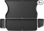 Luckeasy 4pcs Cargo Liner Mat Compatible With Tesla Model X 2022-2024 5 Seat. Fixed Price $34.97.