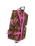 Large Capacity 30 Itch "e-z Roll" Tree Camo Rolling Duffel Bag/camouflage Whe.... Fixed Price $92.87.