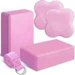 Roundfunny 5 Pcs Yoga Blocks Knee Pads Strap Set Soft Premium Foam Block.... Fixed Price $35.64.