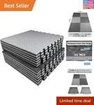 Upgraded 0.79" Extra Thick 48 Sq Ft High-density Eva Foam Exercise Gym Mats, .... Fixed Price $177.74.