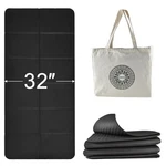 Iodoo Foldable Yoga Mat 72" L X 72 Inches 32 0.32 Inches, Black. Fixed Price $46.99.