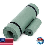 Cap Barbell High-density Exercise Yoga Mat W/ Strap & Knee Pad 71"x24"x1/2" Sage. Fixed Price $22.69.