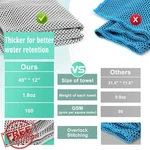 Tagefa Cooling Towel 20 Pack 40"x12" Ice Quick Dry. Fixed Price $34.99.