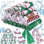 24 Pack Baseball Cooling Towel 40 X 12 Inch Breathable Sport Mi.... Fixed Price $31.24.