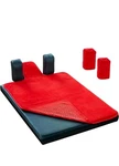 Rainbo Pilates Reformer Towel And Shoulder Block Covers, New, Red. Fixed Price $36.95.