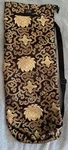 Jfit Yoga Mat Bag W/zipper In Front- Silky Black And Gold Pattern - New W/o Tags. Fixed Price $18.71.