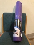 24" X 68" Pro Strength Yoga Mat Floor Exercise Fitness Non Slip Purple Padding. Fixed Price $9.95.