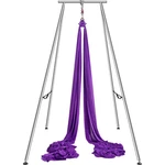 Vevor Yoga Swing Stand Hammock Aerial Silk Kit 551.15 Lbs Load Frame Purple. Fixed Price $339.99.