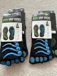Yoga Pblx/ Koru Grip Socks, Sold In Full Boxes Of 12 Pairs. Free Us Shipping.. Fixed Price $37.00.