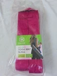 Yoga Mat Carrying Sling Strap Any Size Mat, Easy Use, Pink New Gaiam. Fixed Price $8.99.