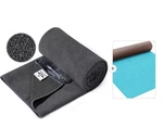 Heathyoga Non Slip Yoga Mat Towel Grey + Eco Friendly Yog. Fixed Price $87.75.