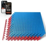 Squatz 6 Pcs. Thick Puzzle Exercise Mat, Eva Foam Interlocking Tiles Protective. Fixed Price $27.99.