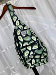 Hawee Sling Bag Multi Pockets Adjustable Strap Hiking Backpack Avocado Pattern. Fixed Price $24.00.