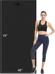 Hatha Yoga Extended Tpe Mat, 79 Inches X 40 1/2 Inch Thick. Fixed Price $87.98.
