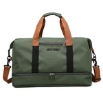 Travel Duffel Bag Sports Gym Swim Yoga Weekender Overnight Bags With Shoe Com.... Fixed Price $24.59.