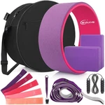 Yoga Wheel Set 11-in-1,back Roller & 2 Blocks With Strap,resistance Bands,jum.... Fixed Price $71.00.