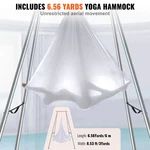 Aerial Yoga Frame & Hammock, White. Fixed Price $306.62.