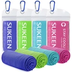 Sukeen 4 Pack Cooling Towels 40"x12",ice Towel,soft Breathable Chilly Towel,m.... Fixed Price $30.69.
