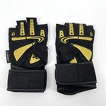 Gxmmat Size L Non-slip Breathable Adjustable Workout Gloves For Gym Black/gold. Fixed Price $23.00.