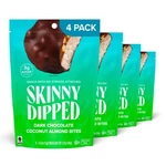 Low Sugar Dark Chocolate Coconut Almond Bites, 3.17oz Resealable Bags, Pack Of 4. Fixed Price $33.99.