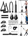 Asieit Weight Pulley System For Home Gym, Upgraded Cable Attachments. Fixed Price $82.16.