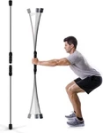 Fitness Bar Elastic For Muscle Exercise Weight Loss & Sports Black. Fixed Price $49.99.