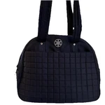 Gaiam Yoga Gym Bag Black Quilted With Water Bottle Pocket & Mat Holder 15x12x7in. Fixed Price $14.59.