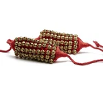 Esplanade Dance Ghungroo (50 + 50) Red 5 Line With Cushion Pads Be.... Fixed Price $33.45.