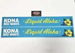 Kona Big Wave Liquid Aloha Rubber Bar Rail Spill Mats X2 - 24x3.5 Brand New!. Fixed Price $49.95.