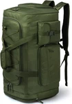 75l Heavy Duty Duffle Backpack With Shoe Compartment For Travel & Gym. Fixed Price $71.99.