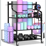 Mythinglogic Yoga Mat Storage Racks,home Gym Rack For Dumbbells. Fixed Price $70.00.