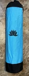 Wai Lana Yoga Mat Lined Tote Bag Blue With Lotus Adjustable Strap. Fixed Price $11.72.