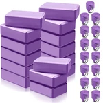 Wettarn 30 Pack Yoga Block And Strap Set 15 Pcs Non-slip Blocks With .... Fixed Price $117.45.