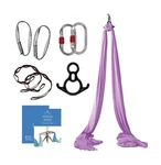 Aerial Silks Starter Kit - Durable 9 Yards Of Yoga Hammock With Hardwa.... Fixed Price $113.96.