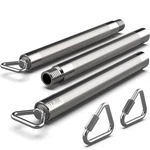 Heavy Duty Steel Resistance Band Bar - Portable For. Fixed Price $70.85.