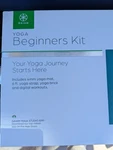 Gaiam Yoga Beginners Kit - Nib Mat, 6' Strap, Block, Digital Classes. Fixed Price $18.95.