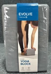 Evolve By Gaiam Foam Yoga Block. Gray. 9"x6"x4" 100% Stretch Balance New. Fixed Price $7.00.