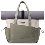 Lovevook Gym Tote Bag For Women, Puffy Yoga Mat 17.3 Inch, Green-white. Fixed Price $63.69.