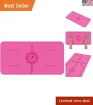 Eco-friendly Yoga Pad With Warrior Grip & Patented Alignment For Optimal Safety. Fixed Price $89.99.