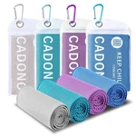 4 Pack Cooling Towel (40"x12"), Soft Breathable Chilly Towel, Ice Micr.... Fixed Price $15.67.
