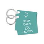 3drose, Keep Calm And Do Pilates, Key Chain. Fixed Price $8.99.