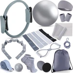 18 Pcs Home Pilates And Ring Circle Set Yoga Fitness Essentials Kit With 5 Re.... Fixed Price $43.27.