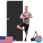 Cambivo 84"x30"x1/4" Yoga Mat, Extra Long Wide Non-slip For Pilates Fitness. Fixed Price $72.89.