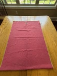 Yogitoes Skidless Yoga Mat Towel Cover Pink Yellow Trim Euc. Fixed Price $38.99.